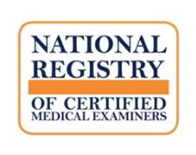 National Registry of Certified Medical Examiners, FMCSA